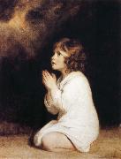 Sir Joshua Reynolds The Infant Samuel Sweden oil painting artist
